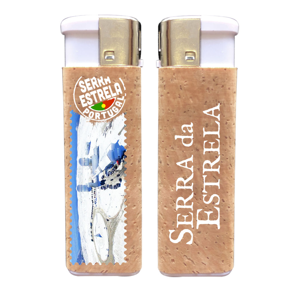 Lighter with cork