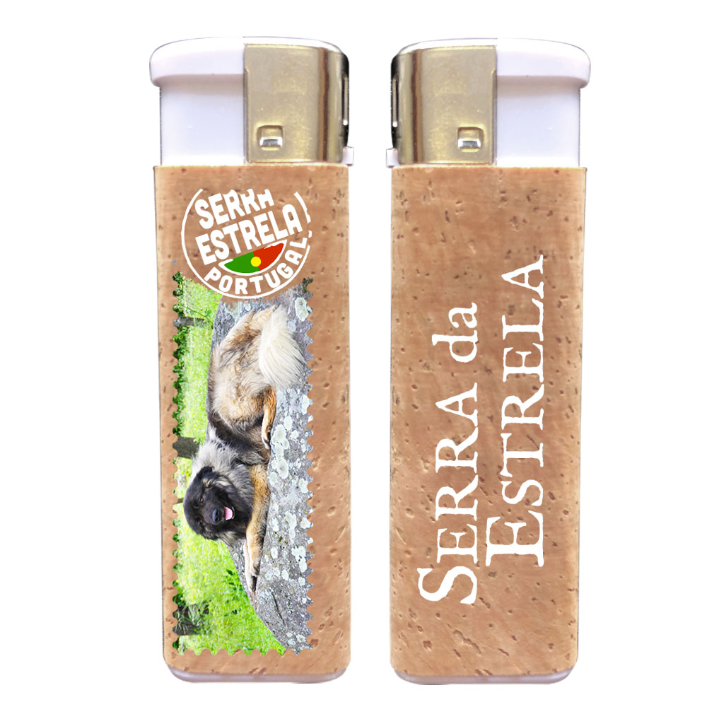 Lighter with cork