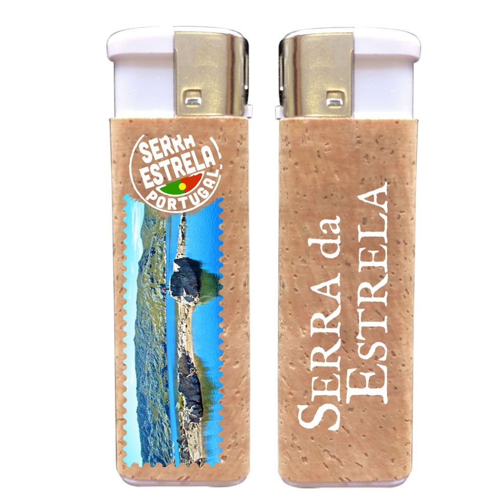 Lighter with cork