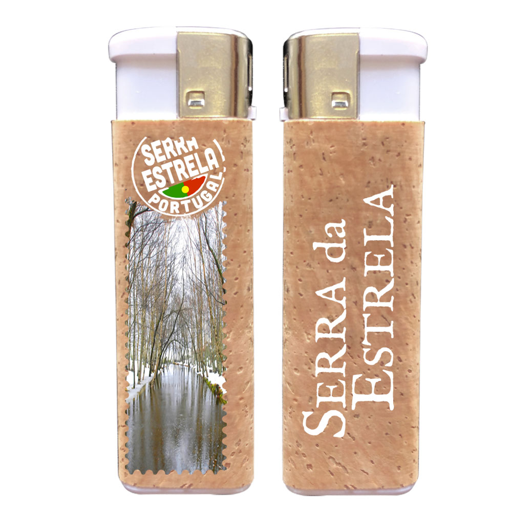 Lighter with cork