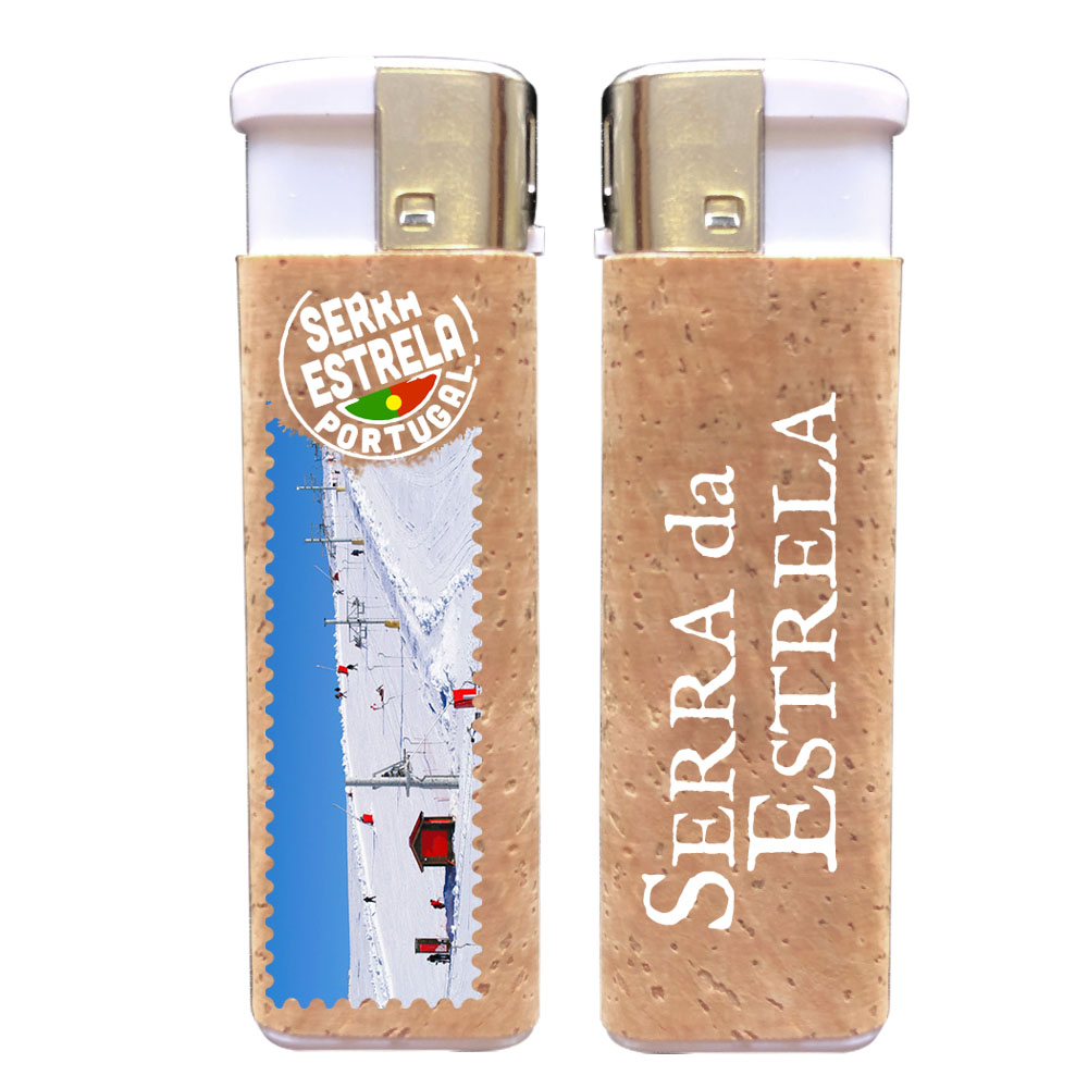 Lighter with cork
