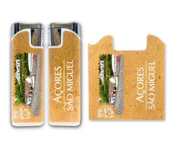 Lighter with cork - S. Miguel