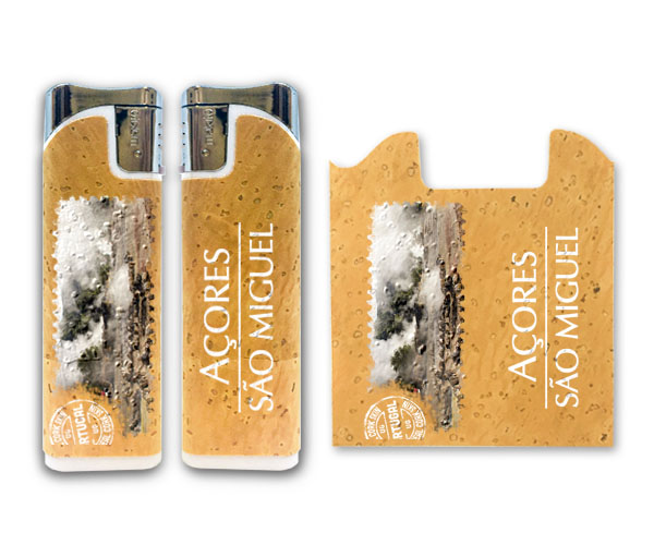 Lighter with cork - S. Miguel
