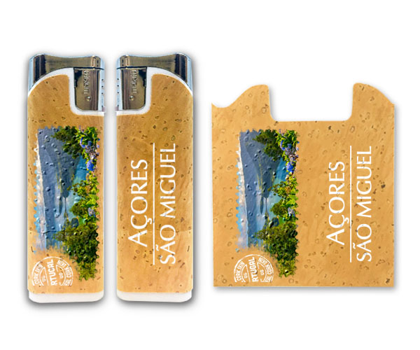 Lighter with cork - S. Miguel