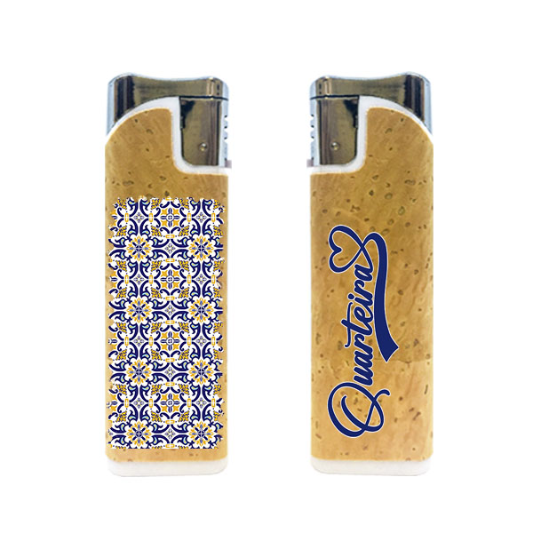 Lighter with cork