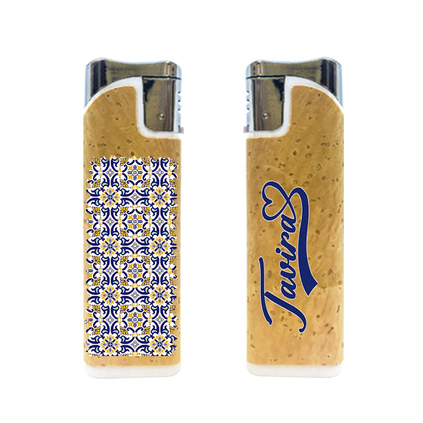 Lighter with cork