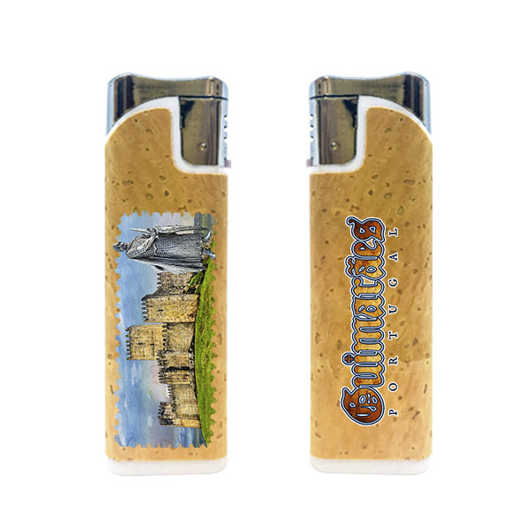 Lighter with cork