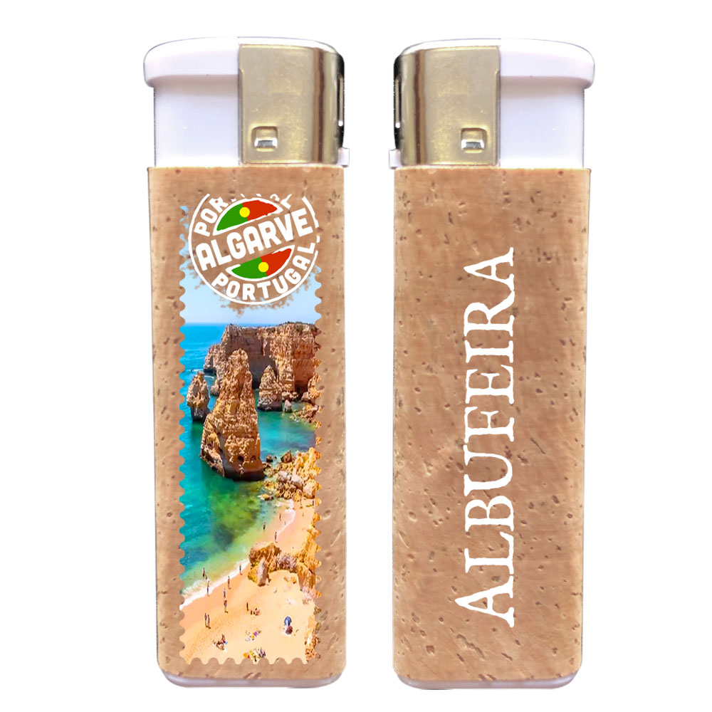 Lighter with cork