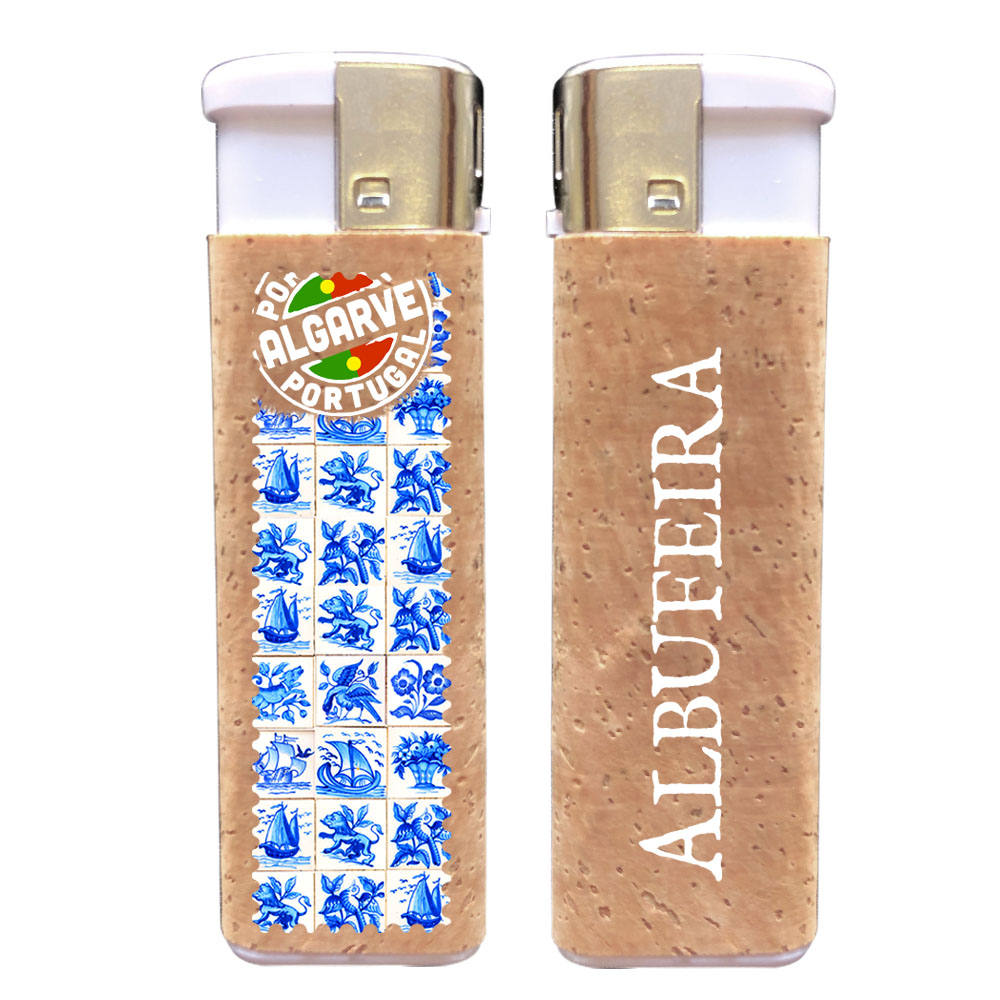 Lighter with cork