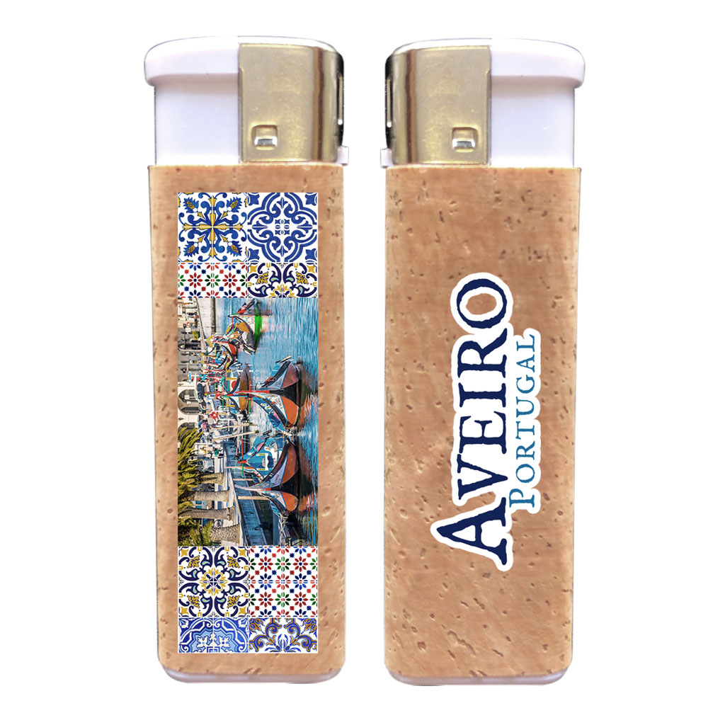 Lighter with cork