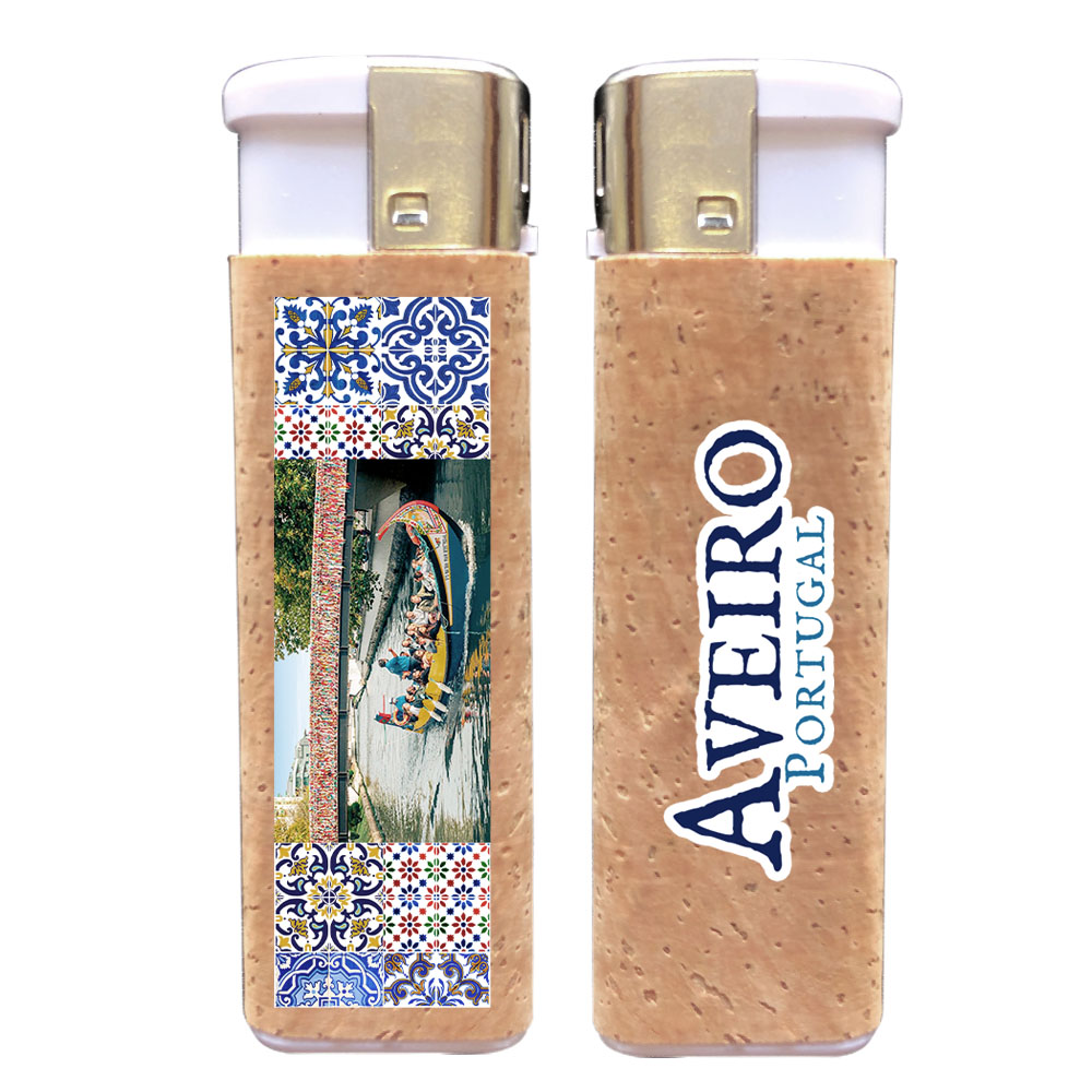 Lighter with cork