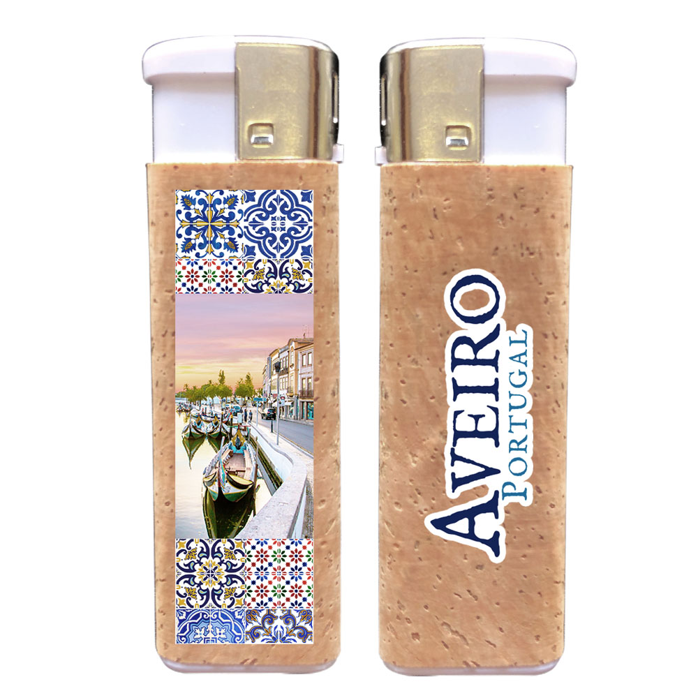 Lighter with cork