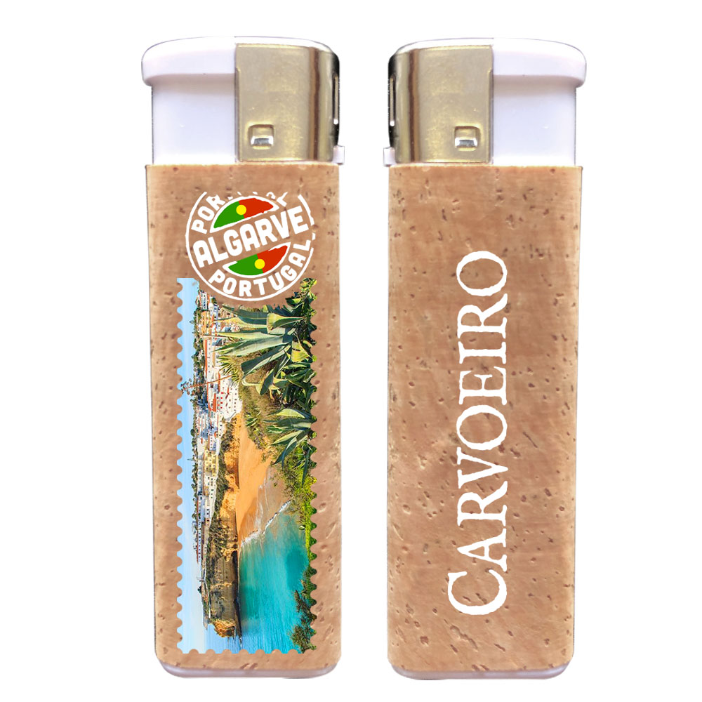 Lighter with cork