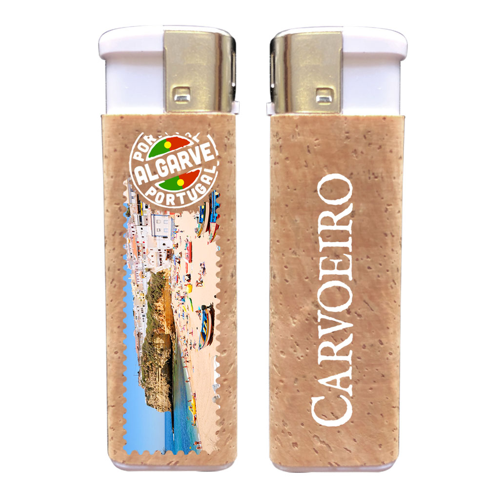 Lighter with cork