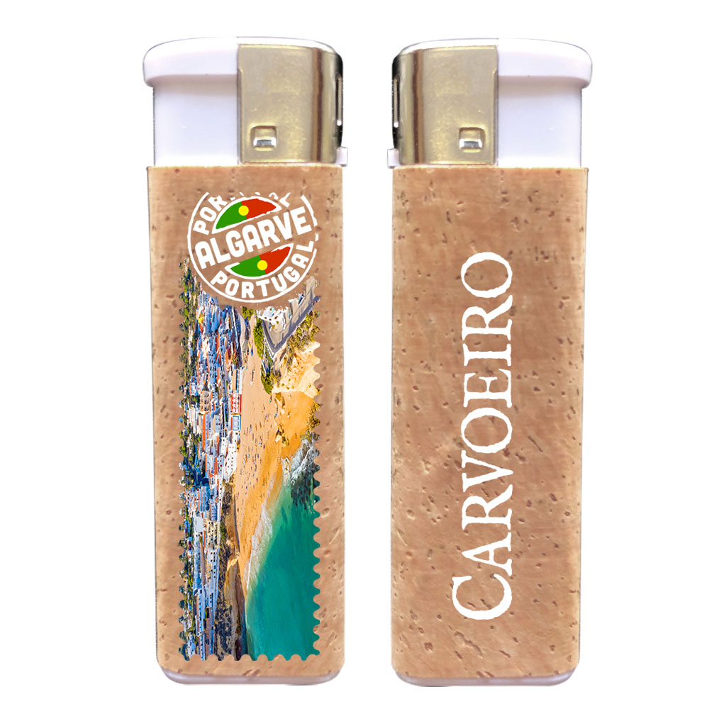 Lighter with cork