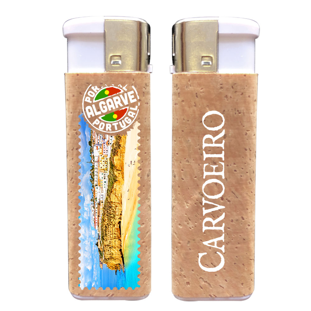 Lighter with cork