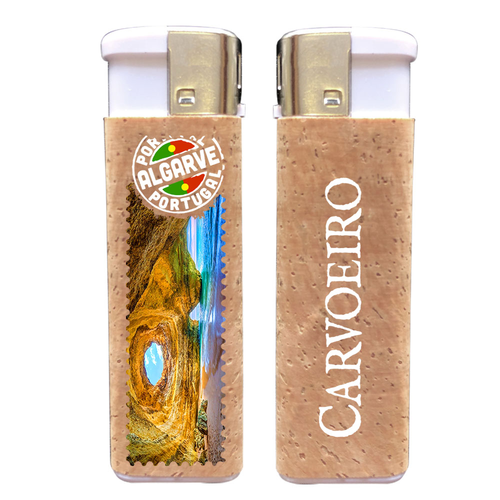 Lighter with cork