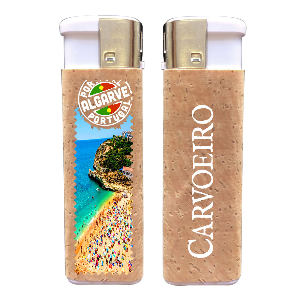 Lighter with cork