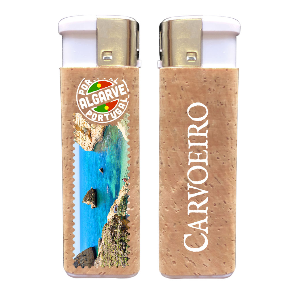 Lighter with cork