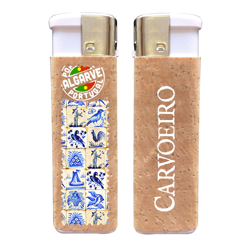 Lighter with cork
