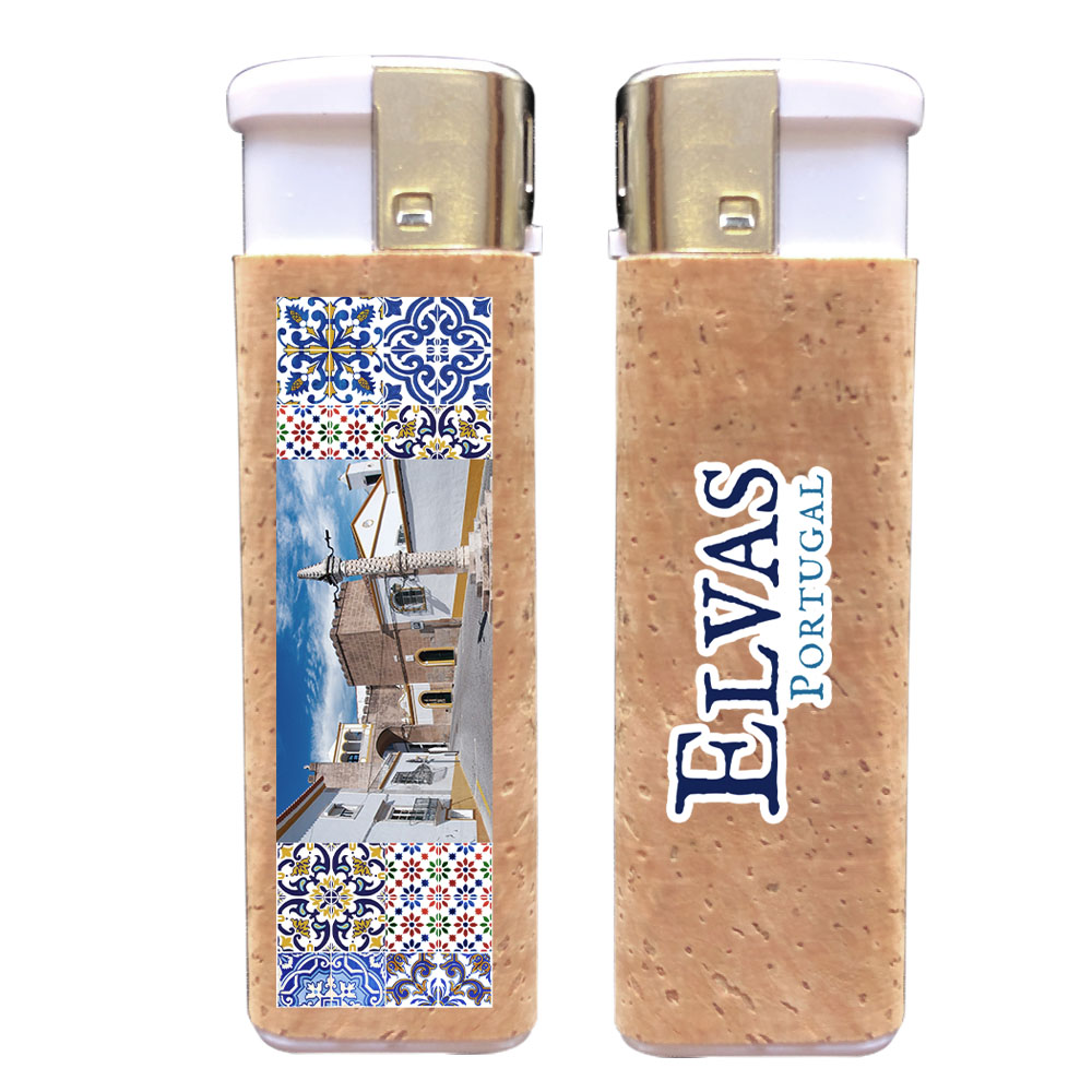 Lighter with cork