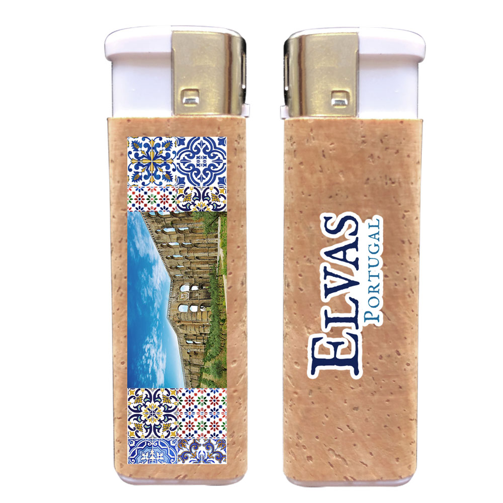 Lighter with cork