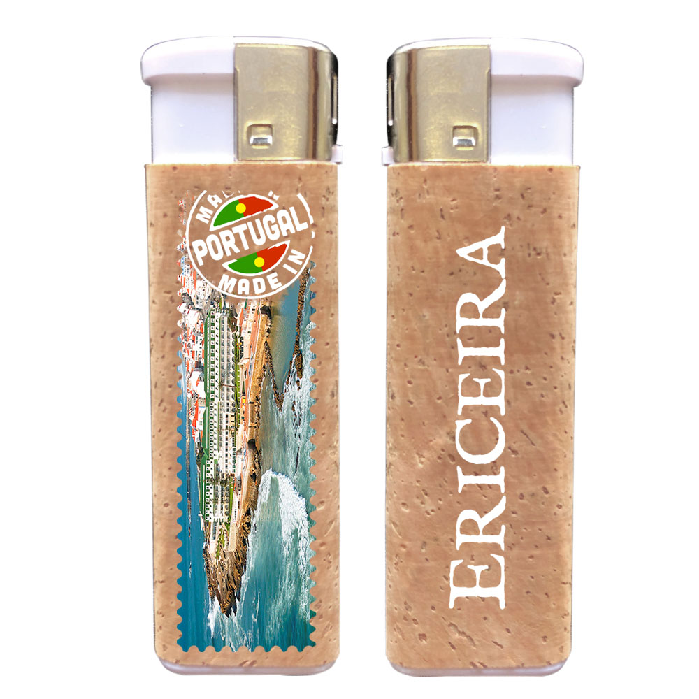 Lighter with cork
