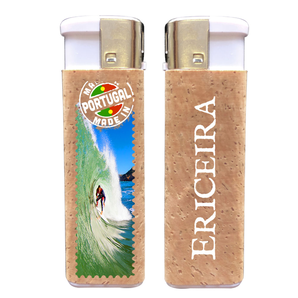 Lighter with cork