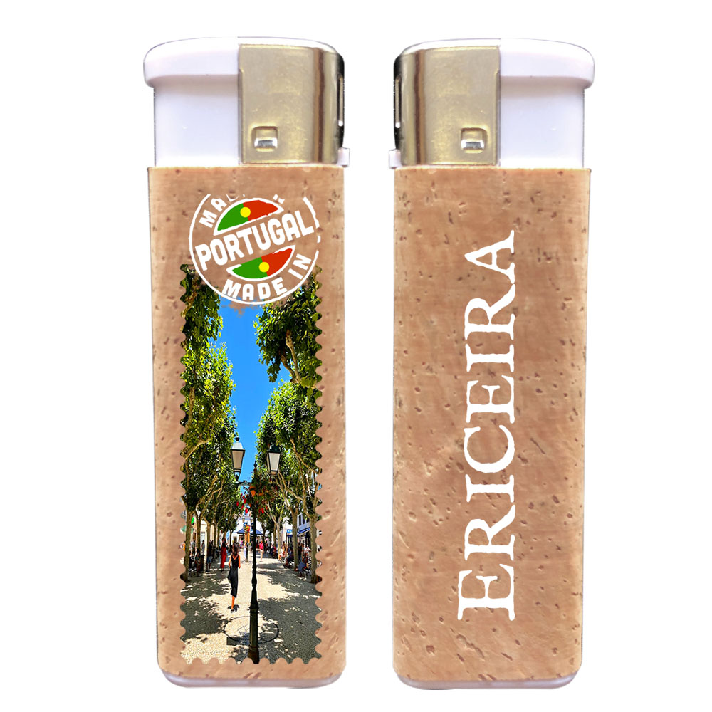 Lighter with cork