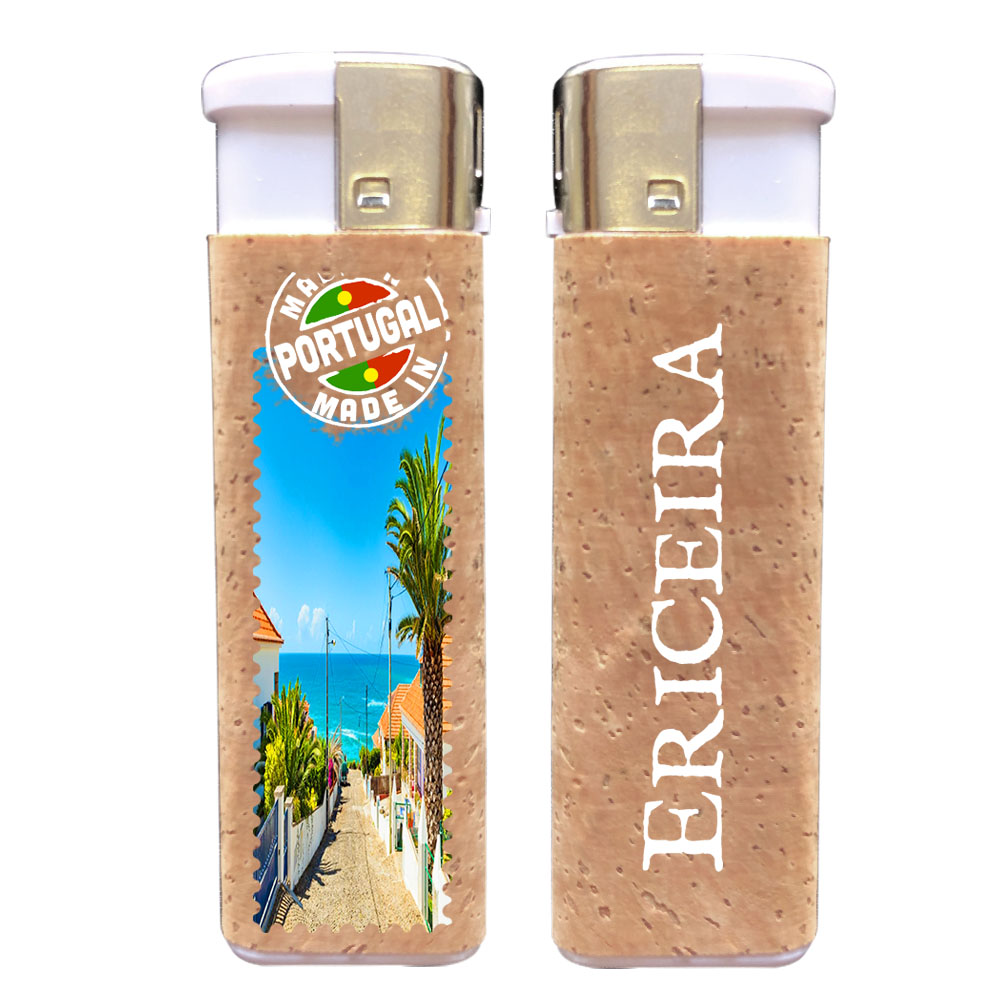 Lighter with cork