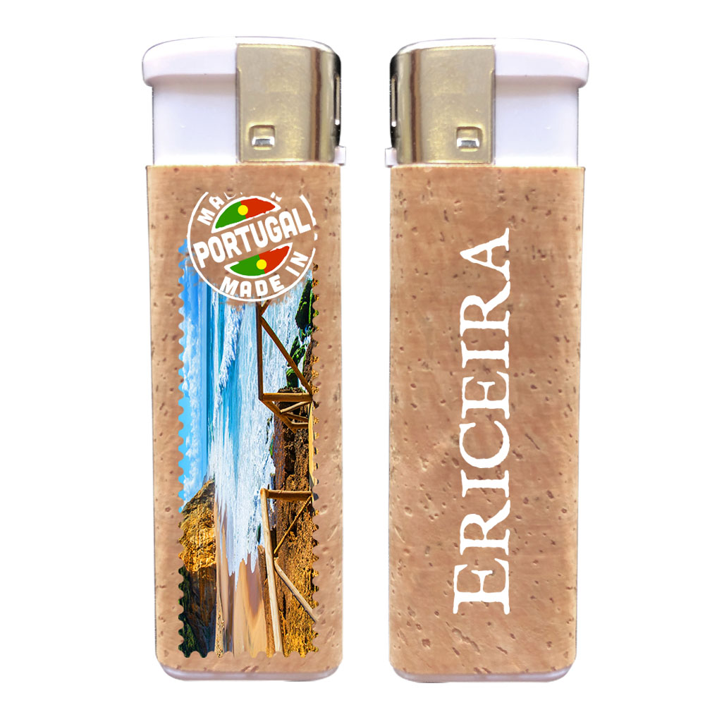 Lighter with cork