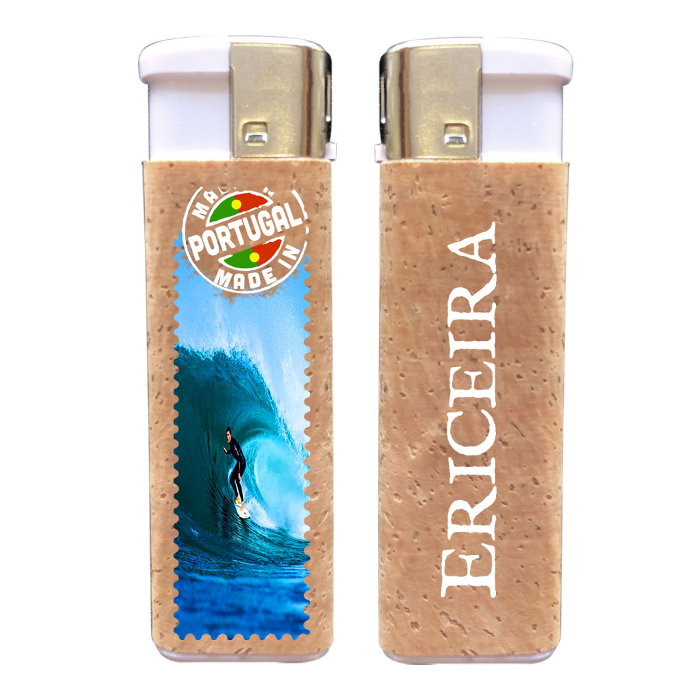 Lighter with cork