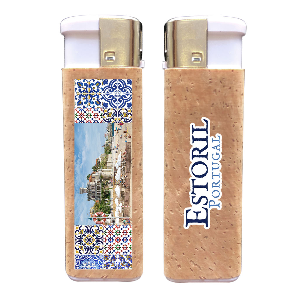 Lighter with cork
