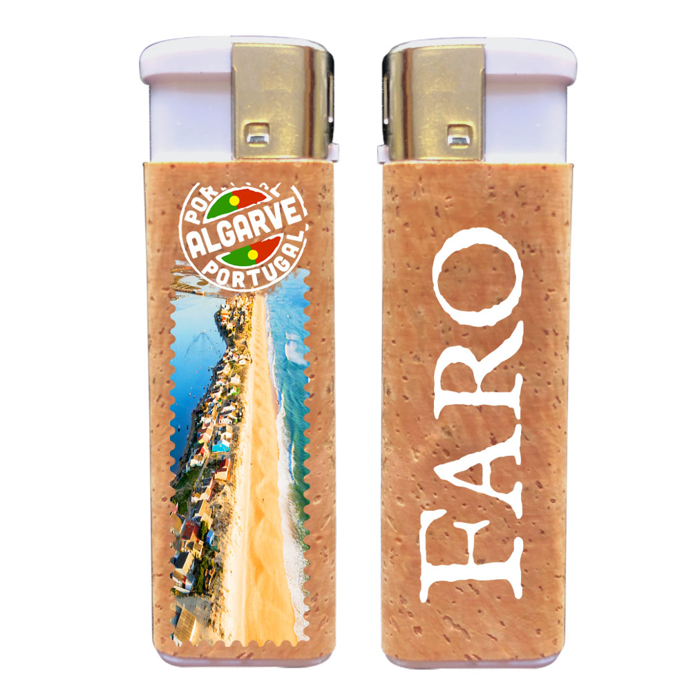 Lighter with cork