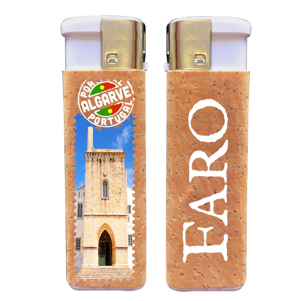 Lighter with cork