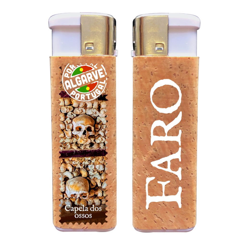 Lighter with cork