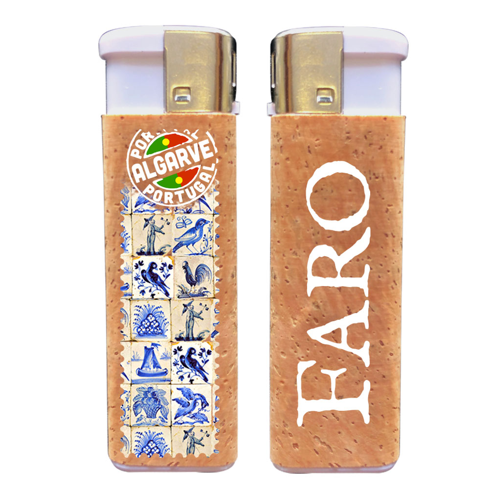 Lighter with cork