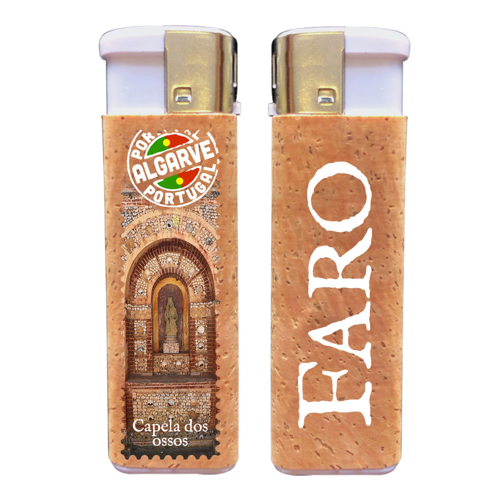 Lighter with cork
