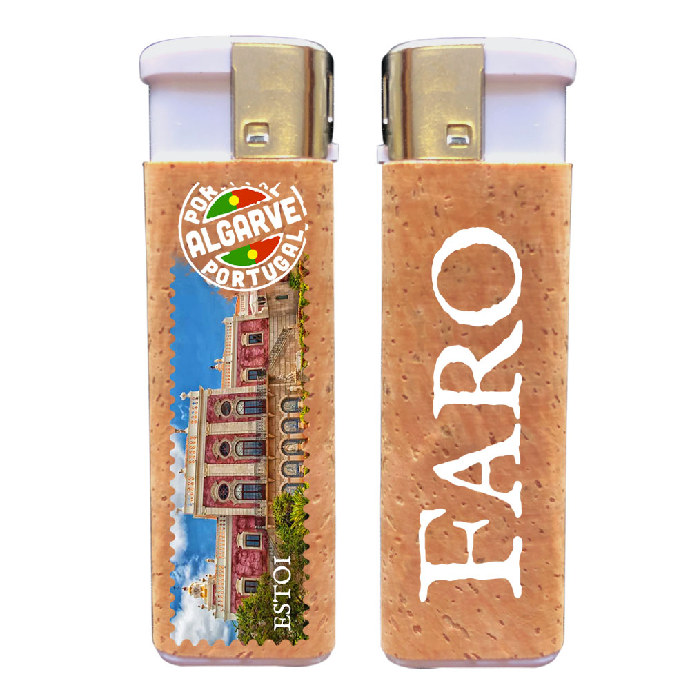 Lighter with cork