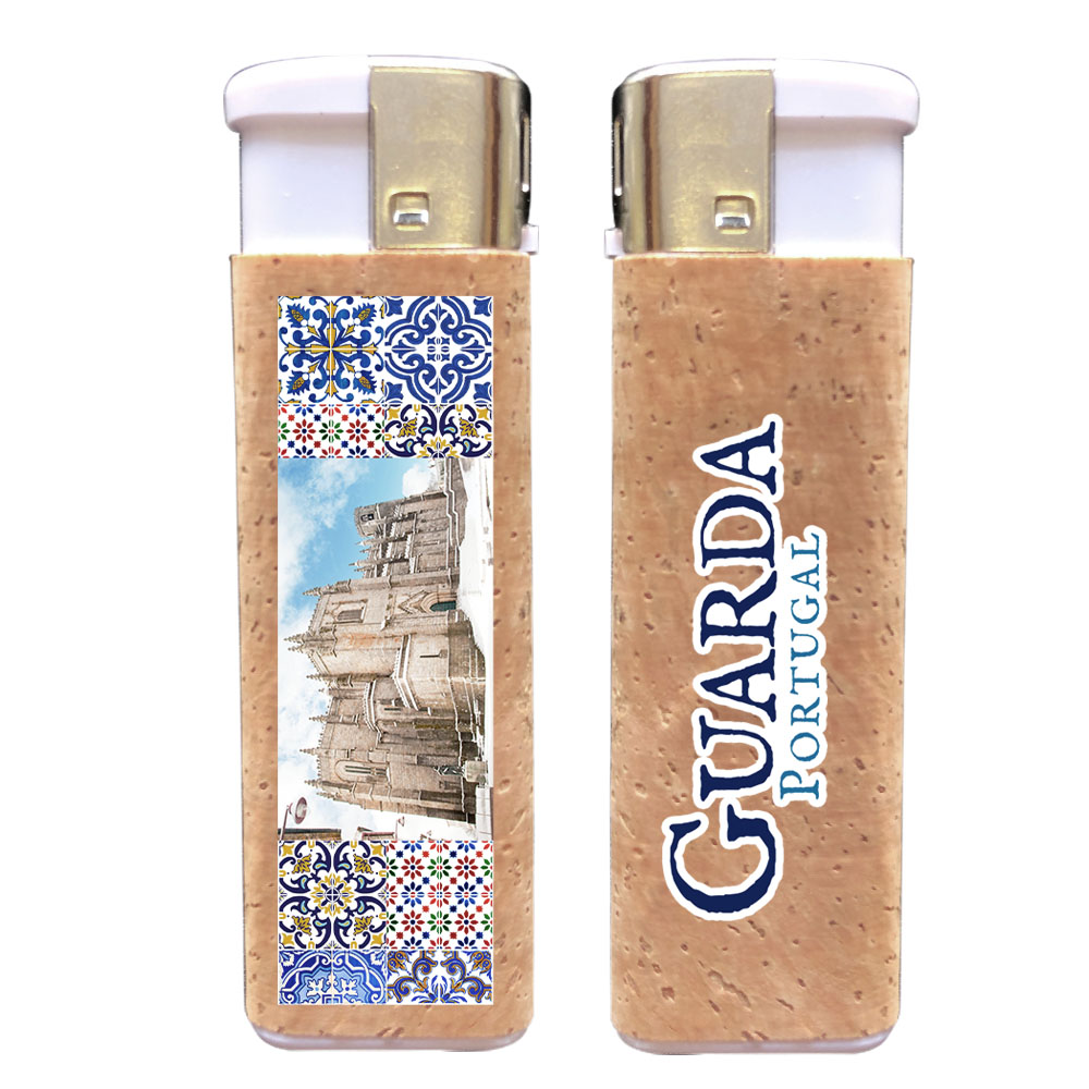 Lighter with cork