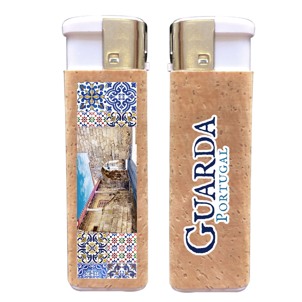 Lighter with cork