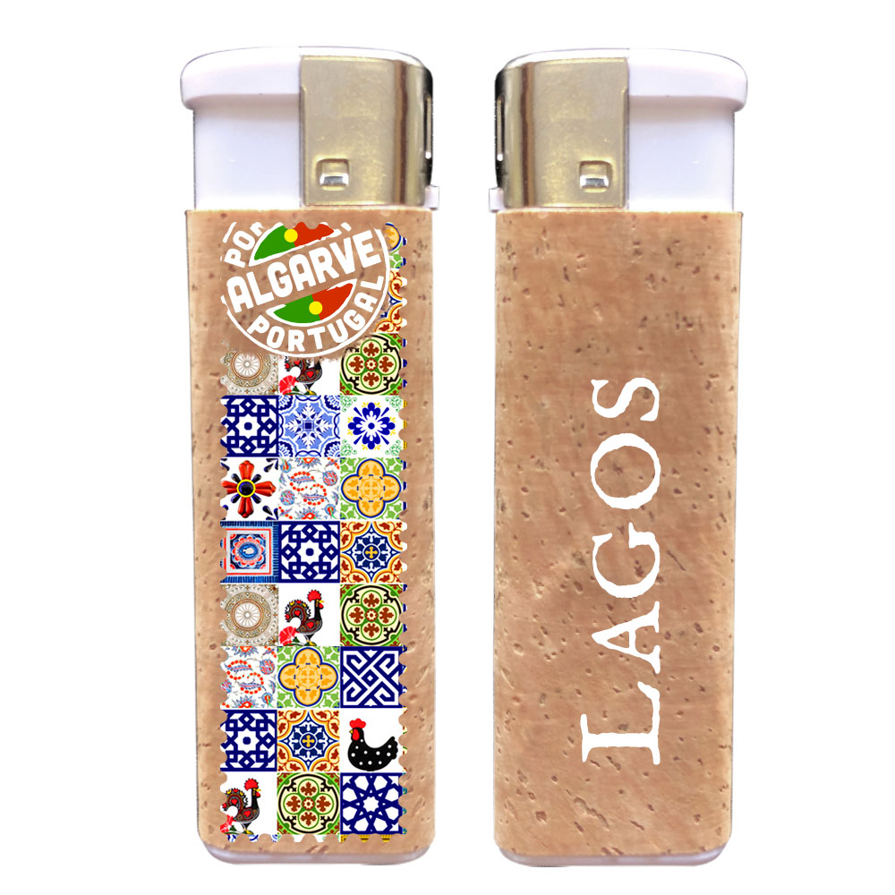 Lighter with cork
