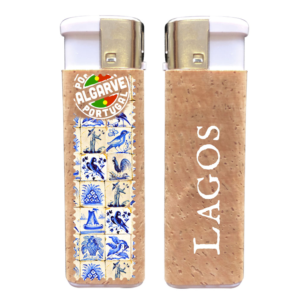 Lighter with cork