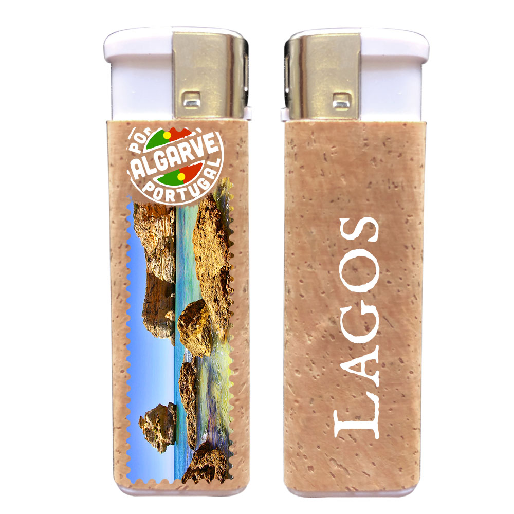 Lighter with cork