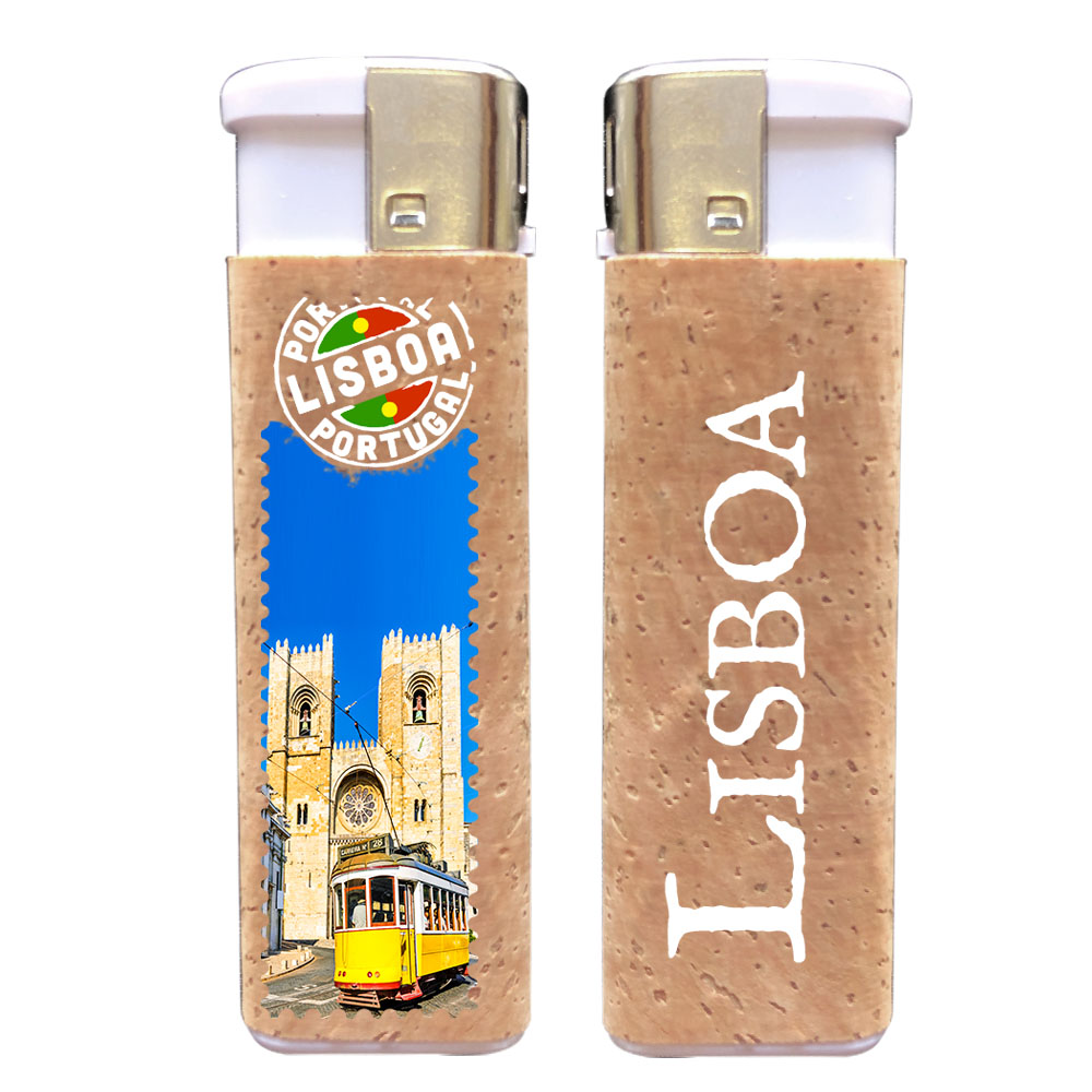 Lighter with cork