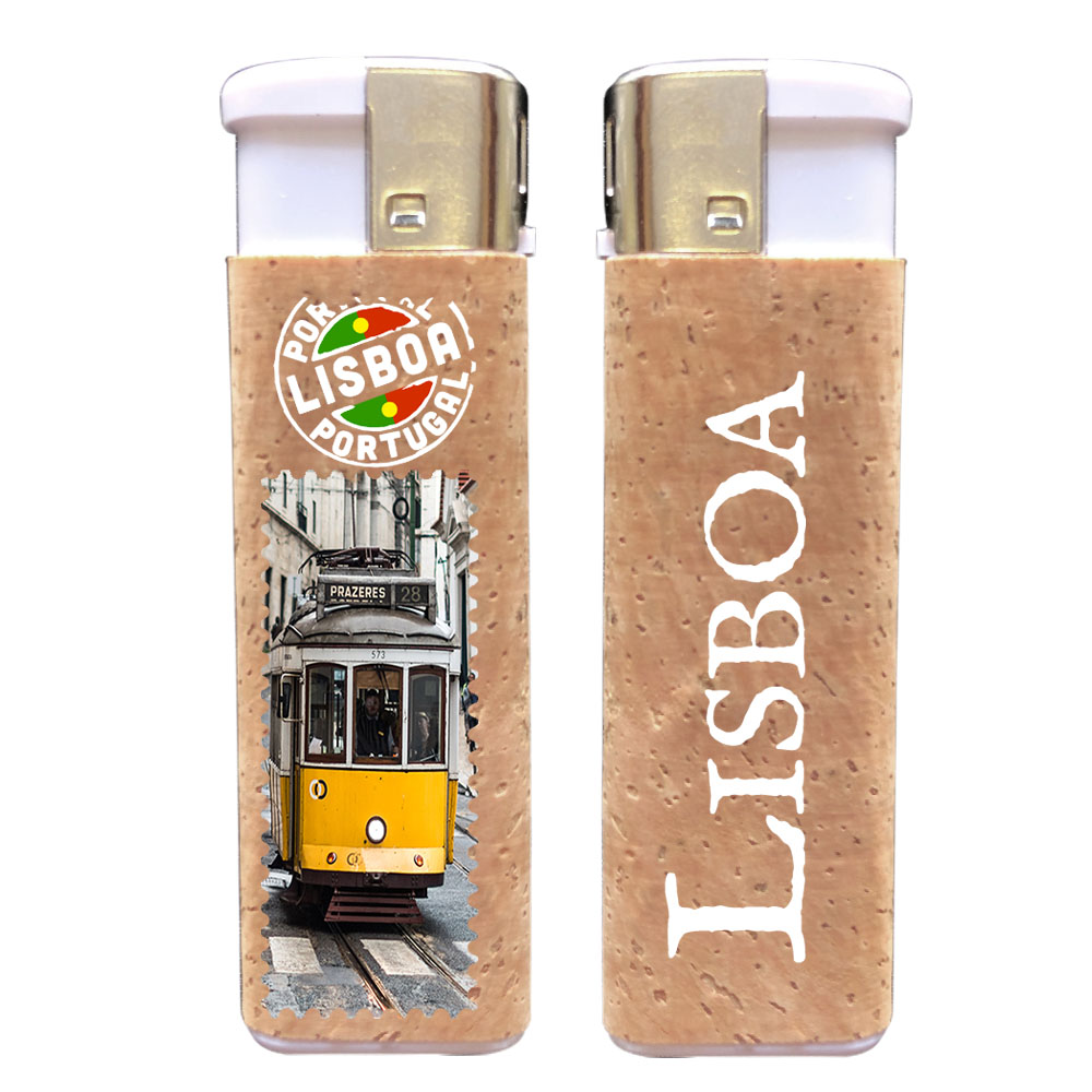 Lighter with cork