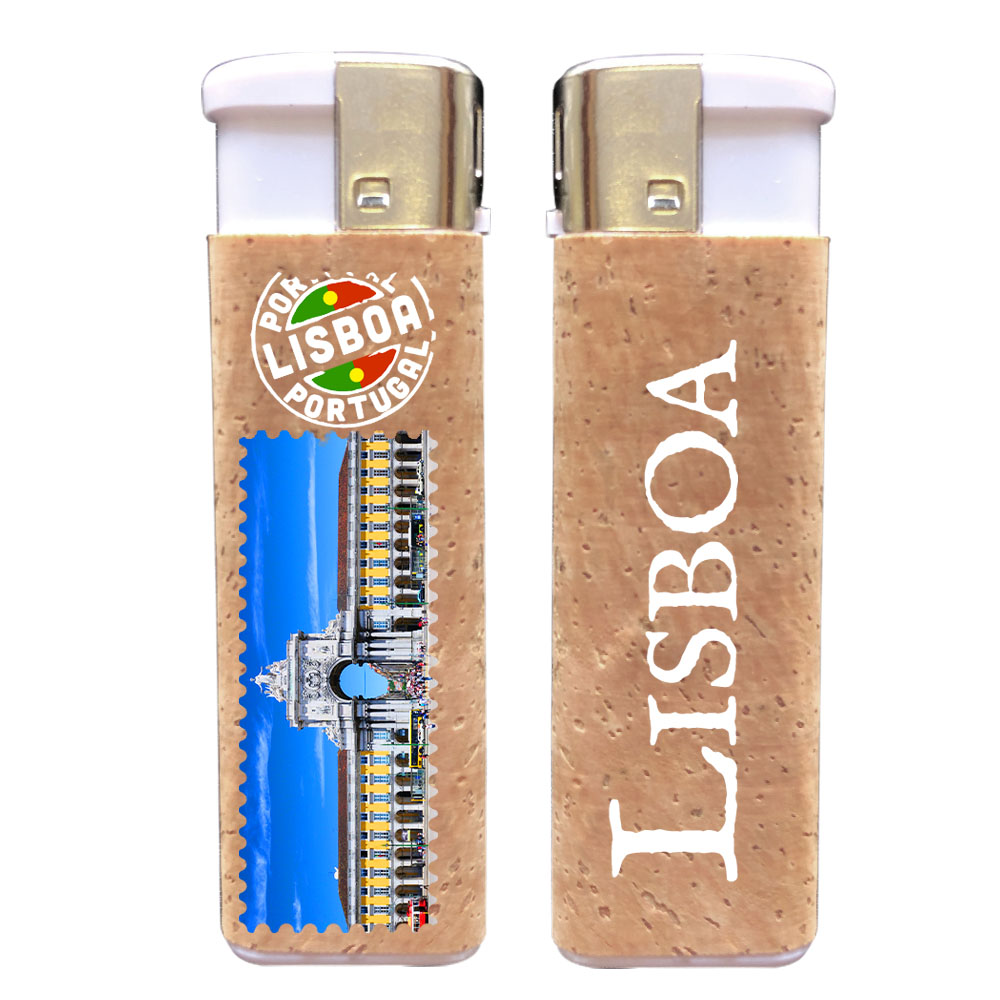 Lighter with cork