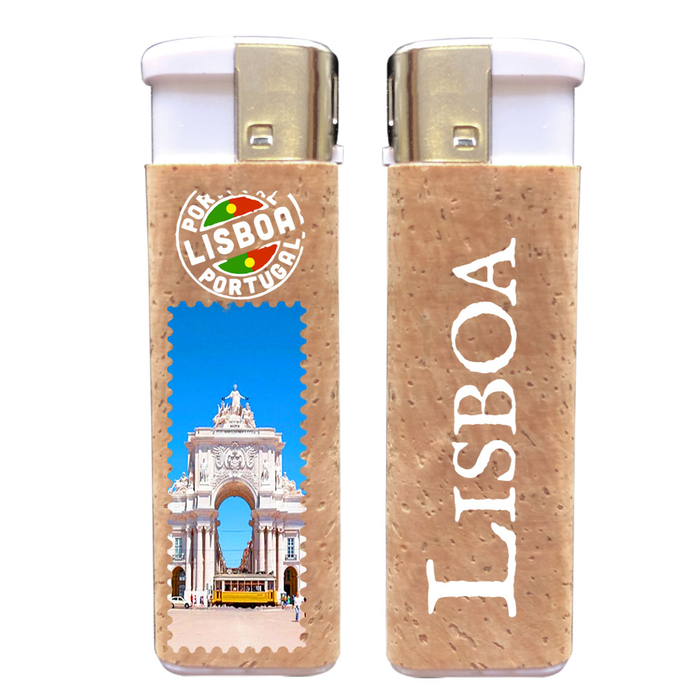 Lighter with cork