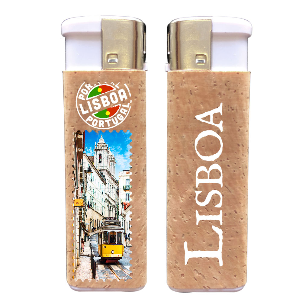 Lighter with cork