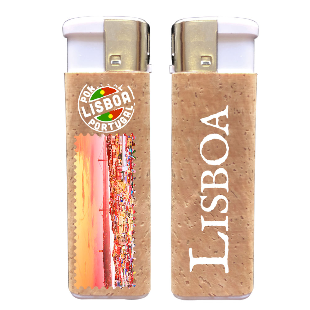 Lighter with cork